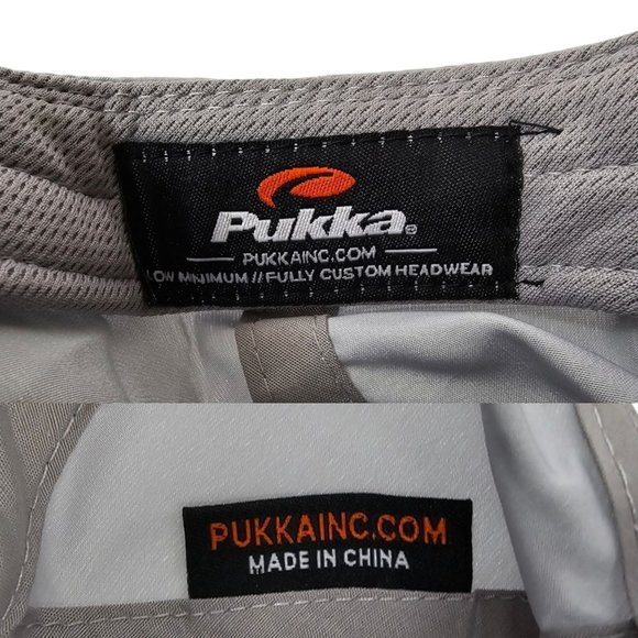 Falcon Contracting Embroidered Nylon Strapback Cap Trucker Baseball Hat Pukka - Picture 8 of 13